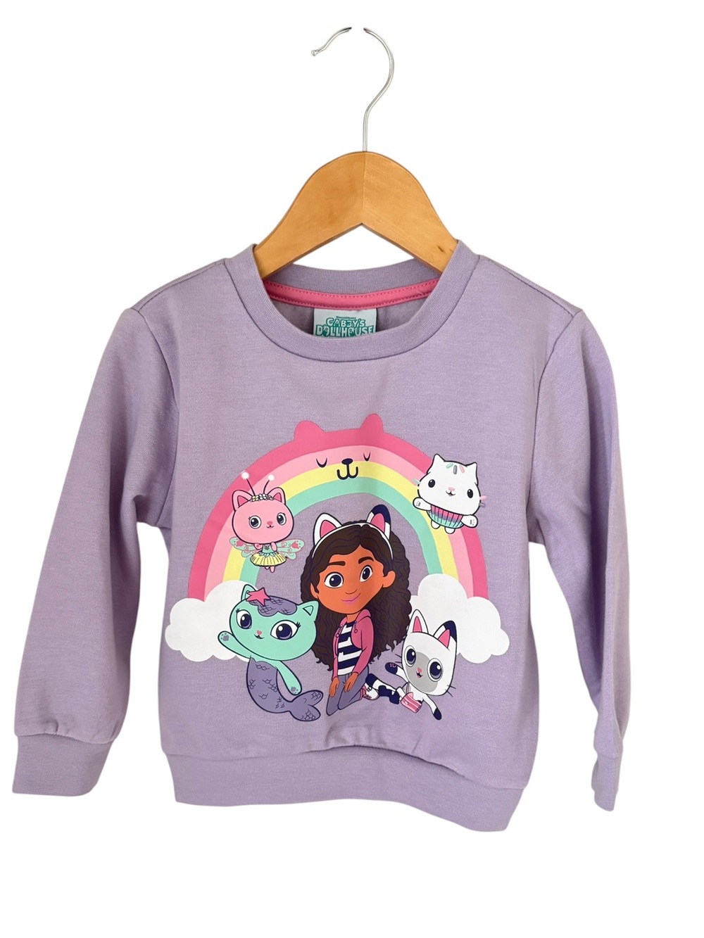 Gabby’s Dollhouse Lavender Purple Sweater NWT 2T